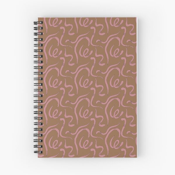 Item preview, Worm print brown background designed and sold by CJsRandoms.
