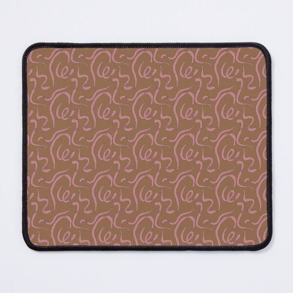 Item preview, Worm print brown background designed and sold by CJsRandoms.