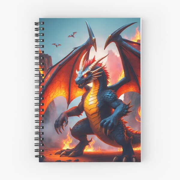 Item preview, Fire Dragon - Molten Drake Art designed and sold by Lucid Dream Pixel.