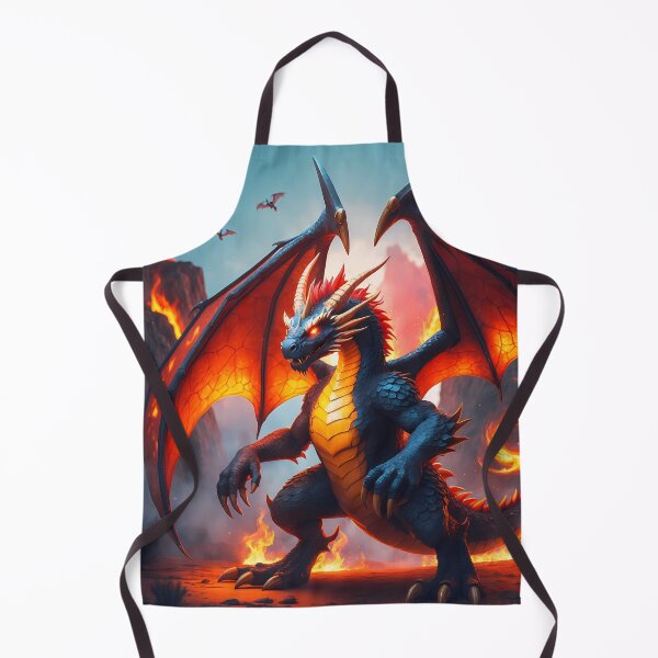 Item preview, Fire Dragon - Molten Drake Art designed and sold by Lucid Dream Pixel.