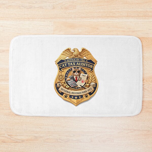 Item preview, Cat Tax Auditor — Internal Revenue Purrvice designed and sold by ChickenFund.
