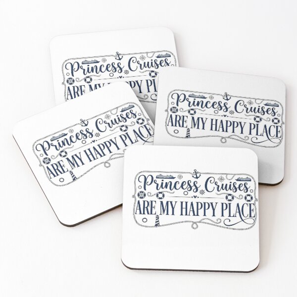Item preview, Princess Cruises Are My Happy Place Blue designed and sold by CeladonOcelot.