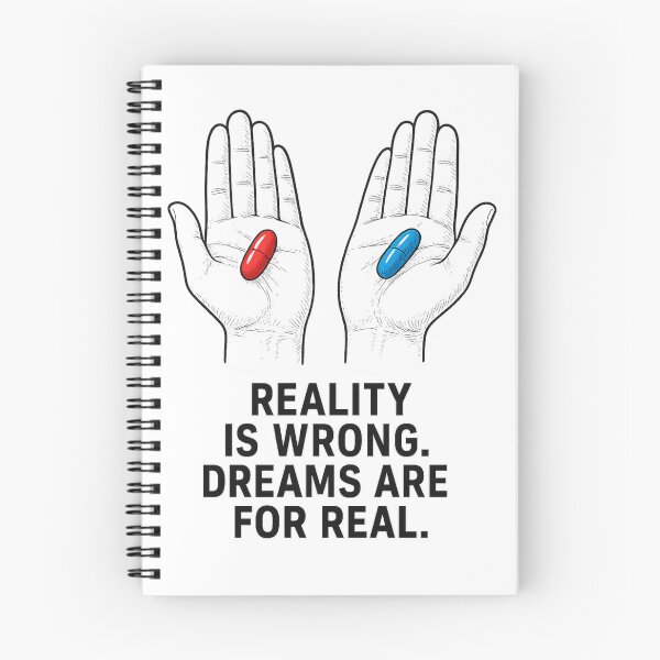 Item preview, Reality Is Wrong Dreams Are For Real – Tupac Shakur Quote | Red Pill Blue Pill Hands | The Matrix Inspired Black & White Sketch designed and sold by Donsean22.
