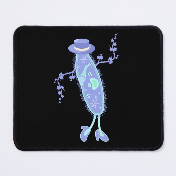 Item preview, Funny Paramecium Gentleman – Cute Microbiology Cartoon with Hat designed and sold by GorinART.