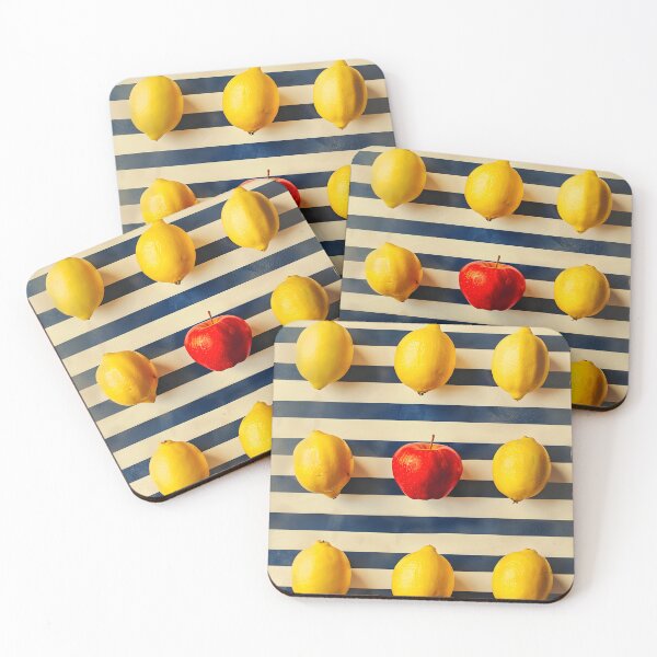 Item preview, Apple Among Lemons Pattern Wall Art designed and sold by NarjaShop.