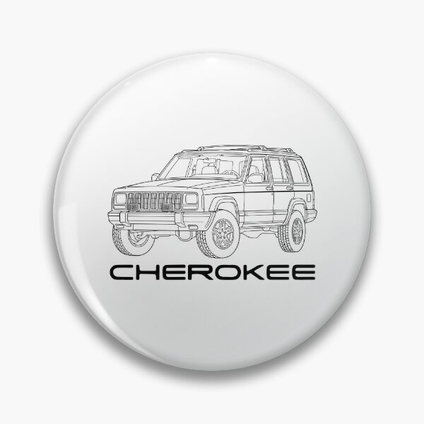 Item preview, 97-01 Cherokee XJ Line Art Factory Stock 4x4 Black designed and sold by Off-Road-Zone.