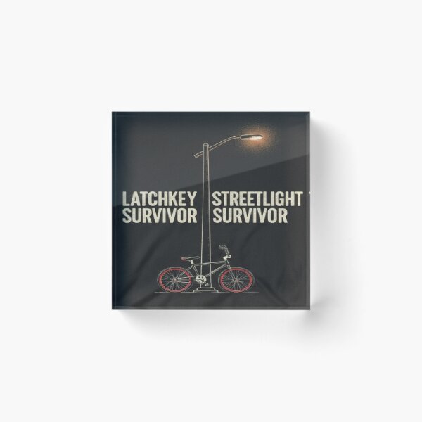 Item preview, Latchkey Survivor / Streetlight Survivor designed and sold by Sloganworksmerch.com.