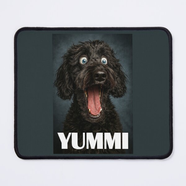 Item preview, Black golden doodle with big eyes designed and sold by hhh-art.