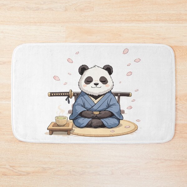 Item preview, Zen Samurai Panda: Peace and Matcha Tea designed and sold by Besir26.