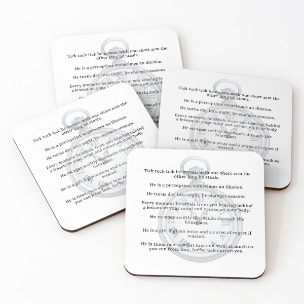 Item preview, A poem about time designed and sold by Totevation.