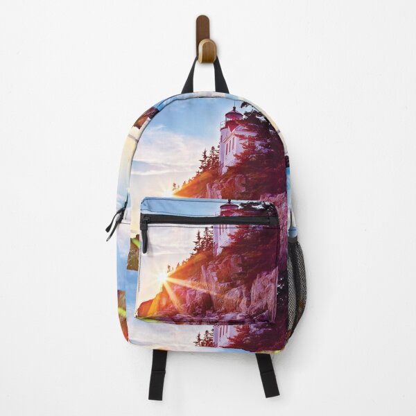 Item preview, Sunset on Maine's Bass Harbor Lighthouse designed and sold by Kay Brewer.