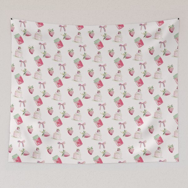 Item preview, Strawberries and jam designed and sold by FatBirdie.