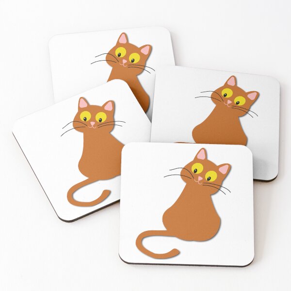 Item preview, Minimalist Orange Cat designed and sold by ArtYuly.