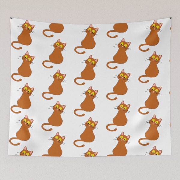 Item preview, Minimalist Orange Cat designed and sold by ArtYuly.