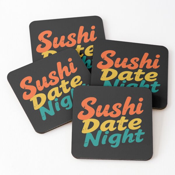 Item preview, Sushi Date Night – Cute Japanese Food Lover Design for Couples designed and sold by Sparkofart07.