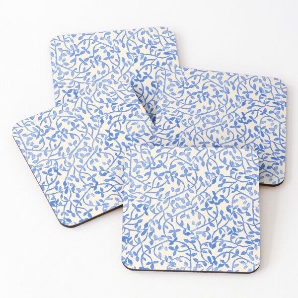 Item preview, Mediterranean Leaf Block Print designed and sold by 19thAmendment.