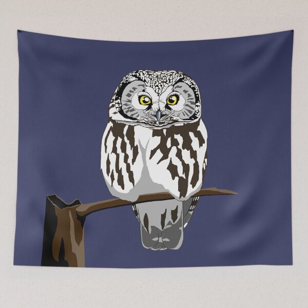 Item preview, Boreal Owl designed and sold by BennuBirdy.