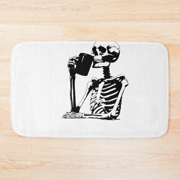 Item preview, Skeleton Coffee, Dark Humor Workspace, Coffee Lover designed and sold by PandaKunst.