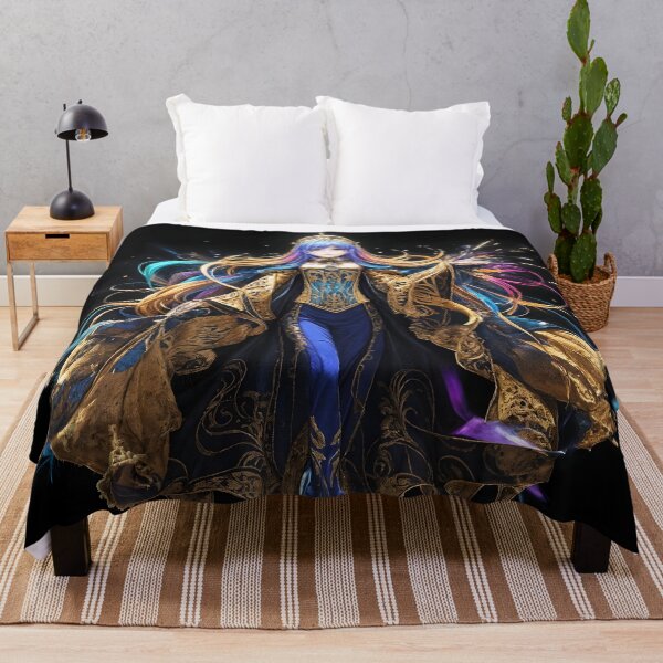 Item preview, The golden thread of fate in sapphire infinity designed and sold by KunstGeist.