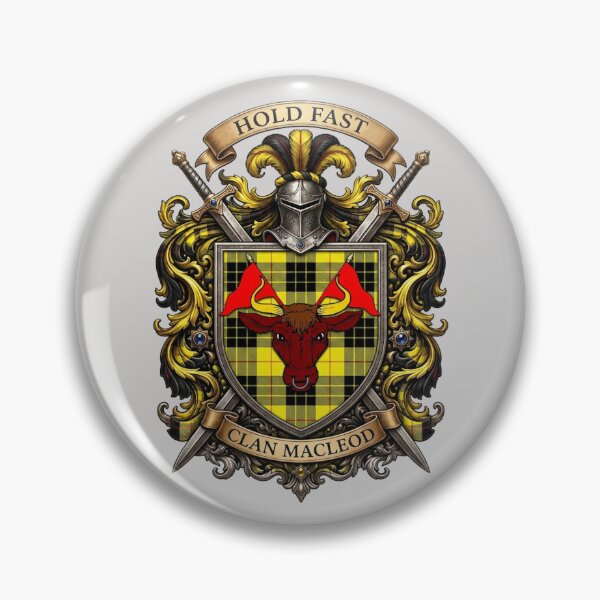 Item preview, Clan MacLeod Crest Badge designed and sold by BagTown Clans.
