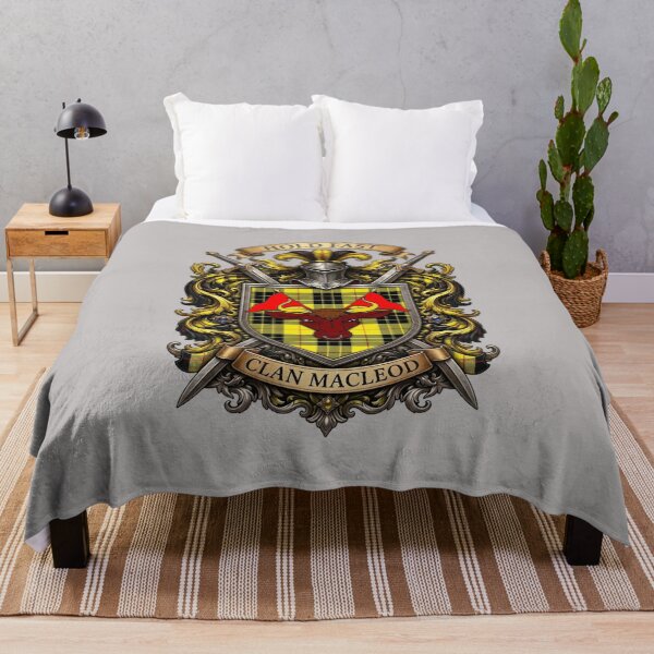 Item preview, Clan MacLeod Crest Badge designed and sold by BagTown Clans.