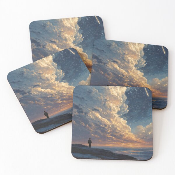 Item preview, Where the Sky Breaks – Cosmic Dreamscape Landscape designed and sold by MetroEnvision.