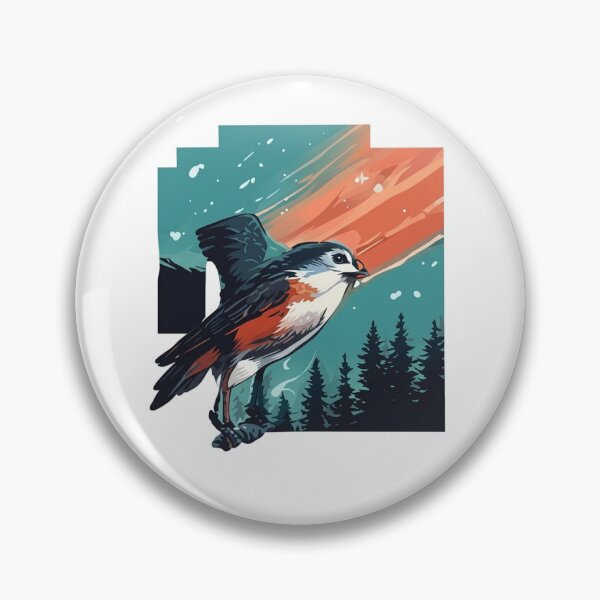 Item preview, Bird flying through the forest designed and sold by SlaoVance.