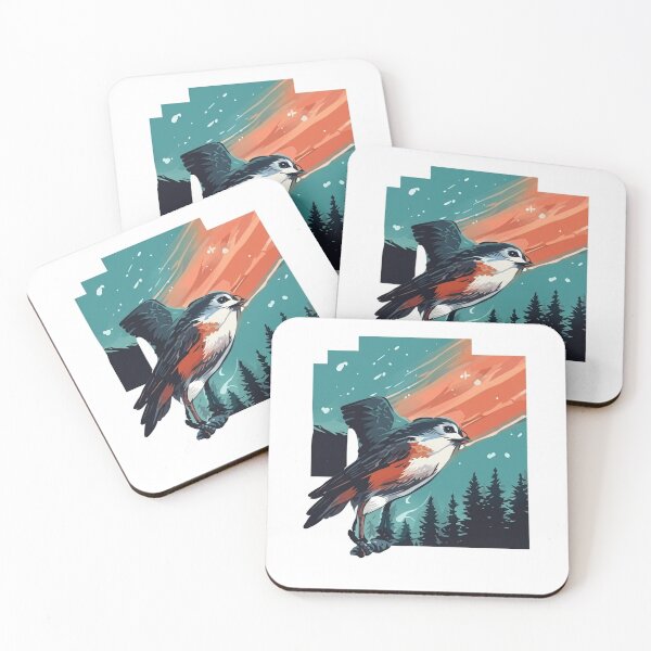 Item preview, Bird flying through the forest designed and sold by SlaoVance.