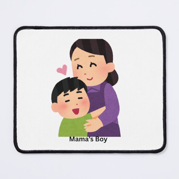 Item preview, Mama’s Boy Cute Mom and Son Design designed and sold by CozyMomDesigns.