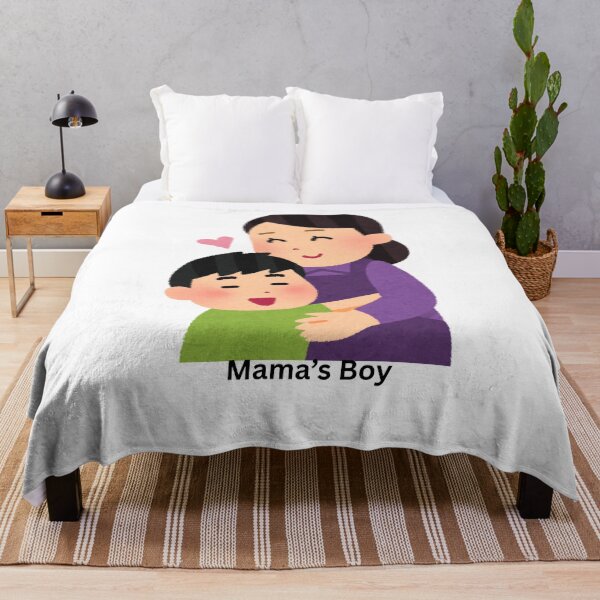Item preview, Mama’s Boy Cute Mom and Son Design designed and sold by CozyMomDesigns.