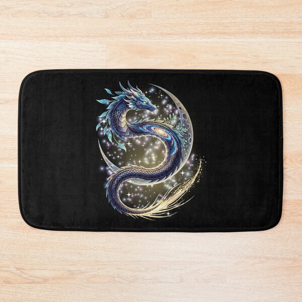 Item preview, Celestial Sea Dragon Moon Galaxy Art designed and sold by MoonSoul Studio.