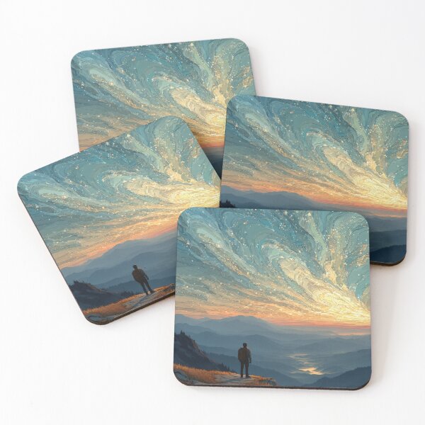 Item preview, Where the Sky Flows – Dreamscape Mountain View designed and sold by MetroEnvision.