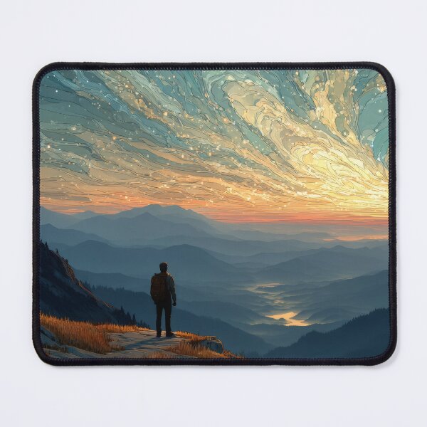 Item preview, Where the Sky Flows – Dreamscape Mountain View designed and sold by MetroEnvision.