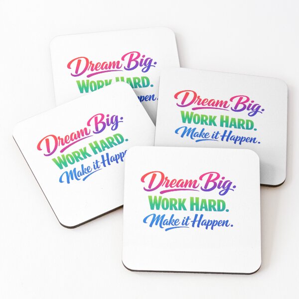 Item preview, Dream,work hard,happy  designed and sold by metrade.