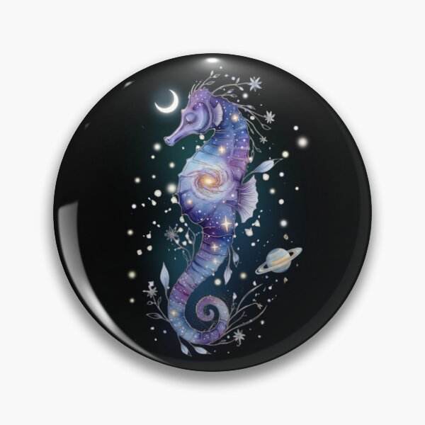 Item preview, Celestial Seahorse Galaxy Sea Creature designed and sold by MoonSoul Studio.