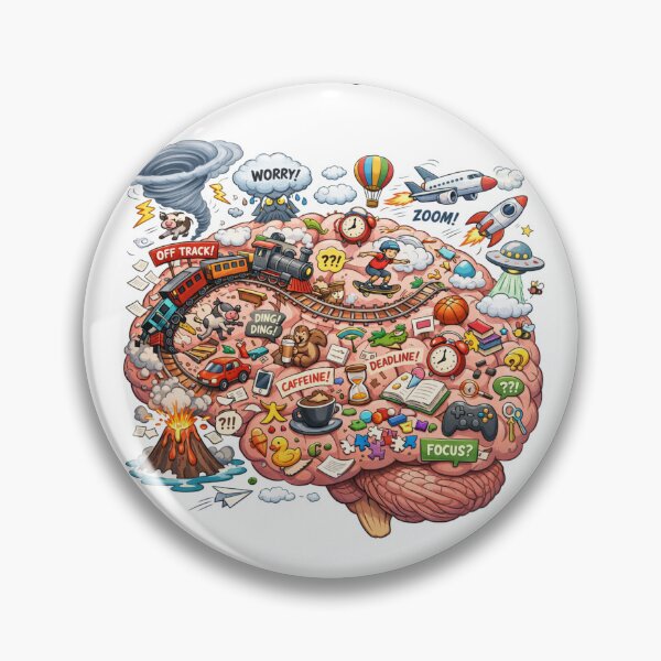 Item preview, Wednesday Brain designed and sold by Social FirmWear.