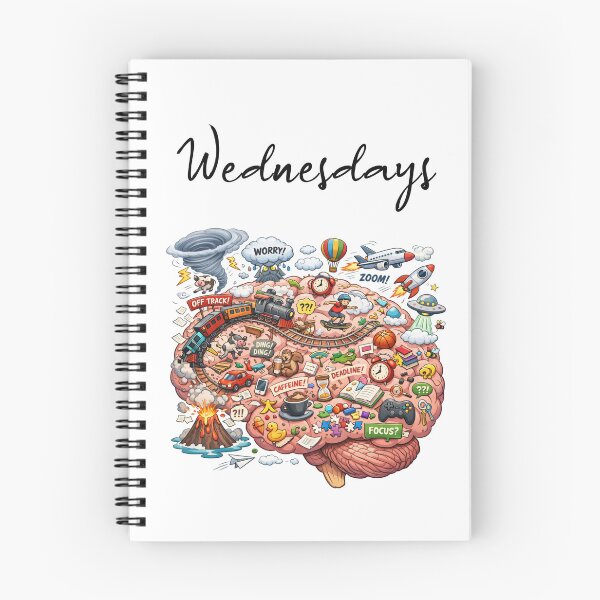 Item preview, Wednesday Brain designed and sold by Social FirmWear.