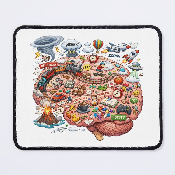 Item preview, Wednesday Brain designed and sold by Social FirmWear.
