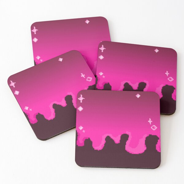 Item preview, Pink background print. Pixel fan art. designed and sold by YaroshMaria.