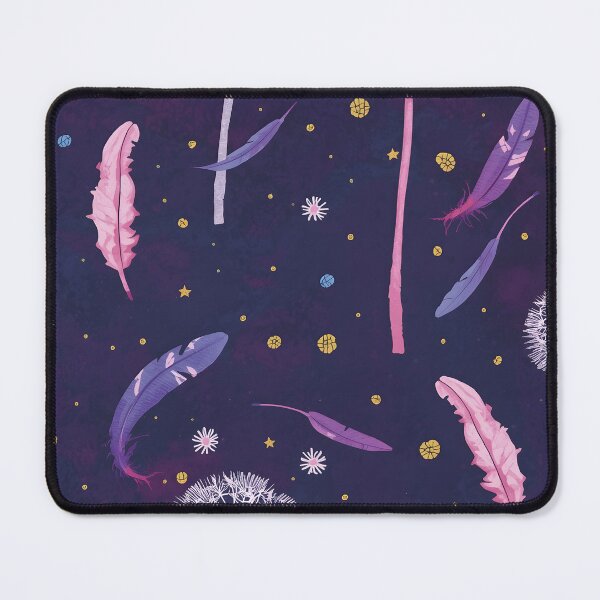 Item preview, Dandelion Dreams Watercolour Pattern - Floral Galaxy Night Sky Celestial Aesthetic Design designed and sold by UrsaNorthDesigns.
