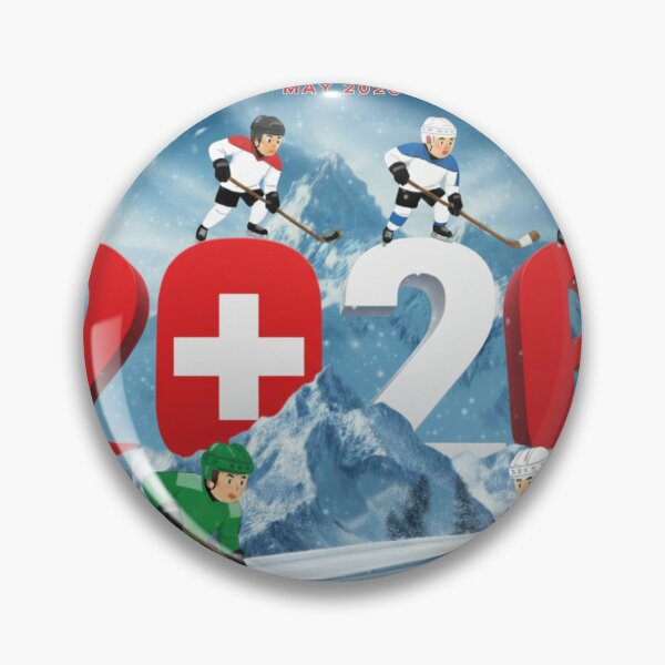 Item preview, Switzerland 2026 Ice Hockey – Puck, Sticks & Glory #hockey #red #white designed and sold by Fanybany.