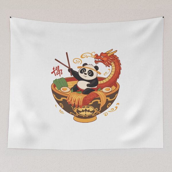 Item preview, The Ramen Ronin: Samurai Panda Noodle War designed and sold by Besir26.