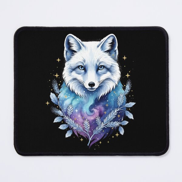Item preview, MoonSoul Wolf Spirit – Cosmic Heart Mystic Animal Art designed and sold by MoonSoul Studio.