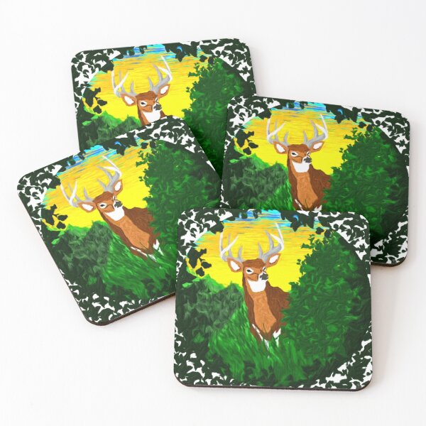 Item preview, Deer in Forest Clearing designed and sold by Stacey's unpromised.