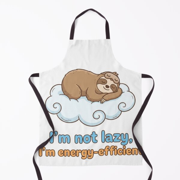 Item preview, I’m not lazy, I’m energy efficient  designed and sold by The Timeless Inkwell.
