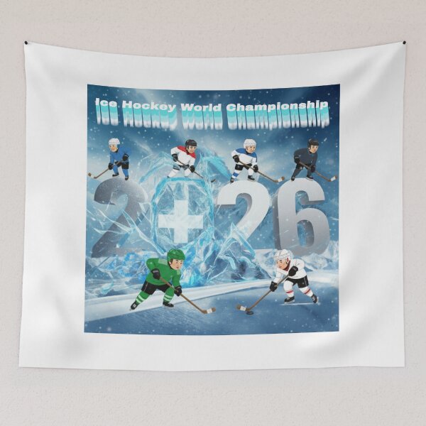 Item preview, Zurich & Fribourg 2026 – Ice Hockey Championship Fan Design #ice #hockey designed and sold by Fanybany.