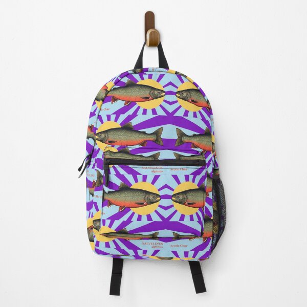 Item preview, Arctic Char Colorful Line Art Design designed and sold by outdoorstudio.