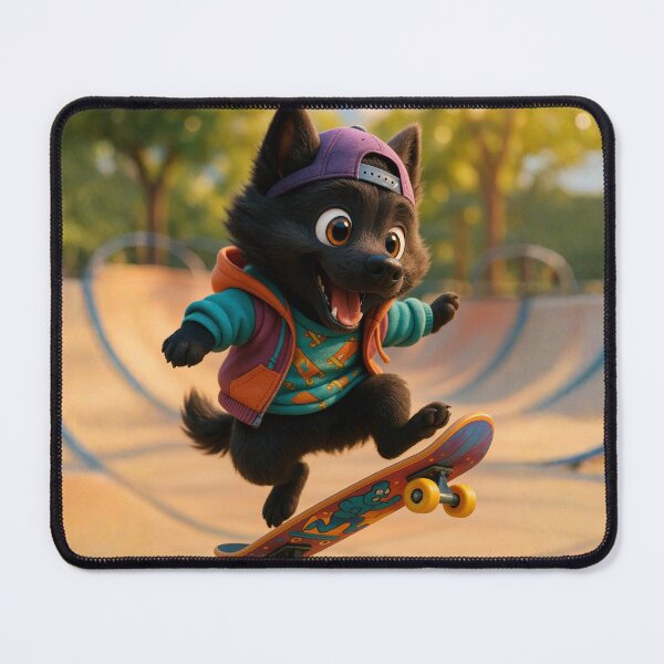 Item preview, Skater Schipperke designed and sold by Sillytoe.