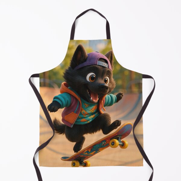 Item preview, Skater Schipperke  designed and sold by Sillytoe.