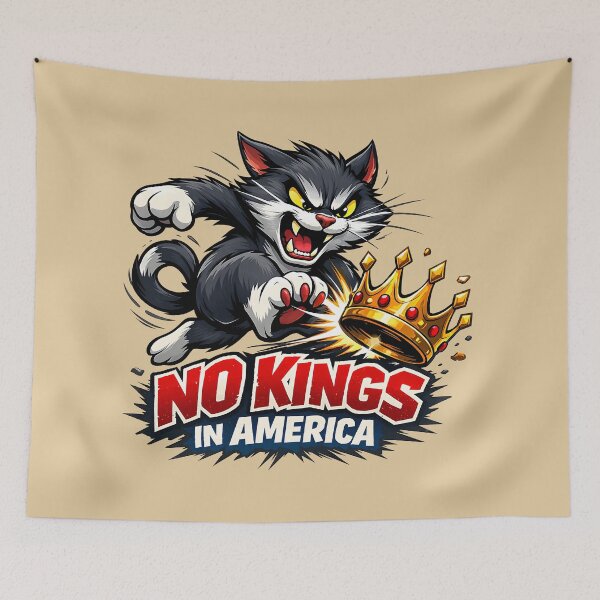Item preview, NO KINGS IN AMERICA designed and sold by agoraman.